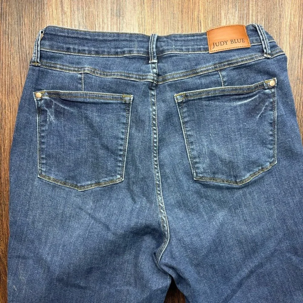 Judy Blue Skinny Fit Jeans JB88692 Dark Wash Women’s Size 16W - Picture 4 of 11